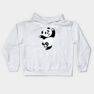 Dancing Panda - Happy April Fool's Day Kids Hoodie